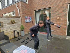Duo personal training aan huis met Mark Training en Coaching