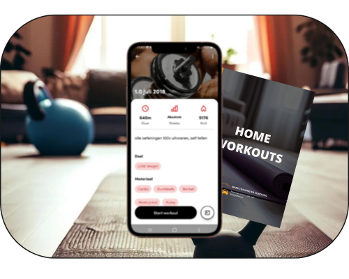 Home workouts via app